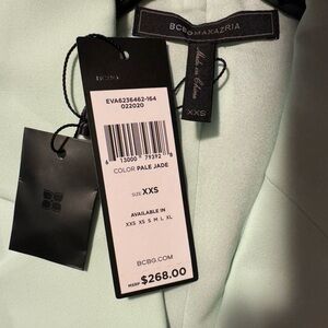 Beautiful pale green BCBG MaxAzria  dress. New with tags